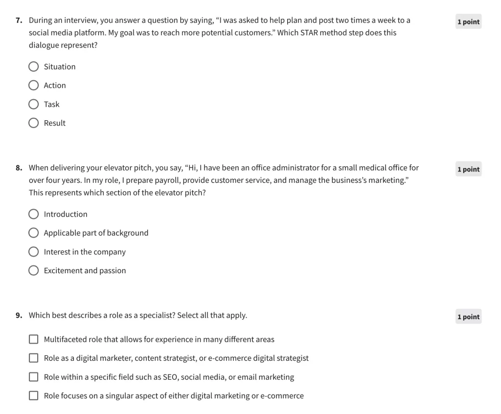 Google Digital Marketing & E-commerce Certificate Exams