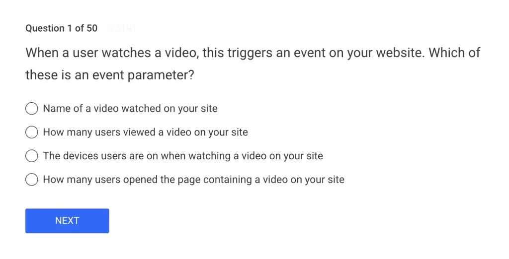 Google Analytics Certification Exams