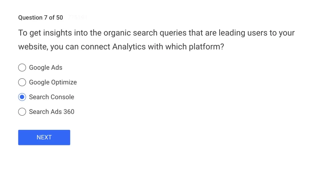Google Analytics Certification Exams